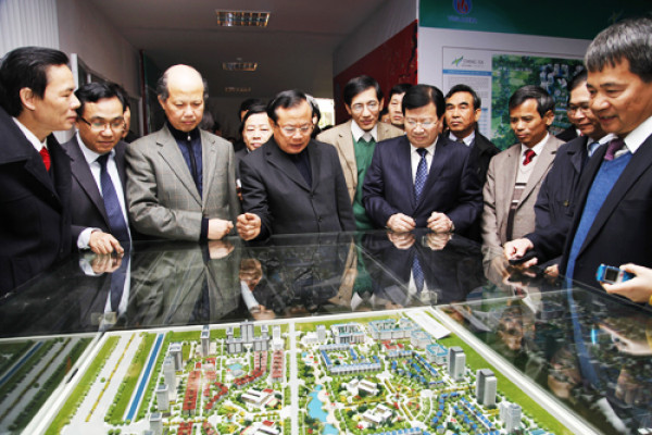 Những hộ dân đầu tiên đã được nhận nhà tại khu nhà ở Đặng Xá 2